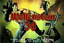 une photo d'Ã©cran de Wolfenstein 3D sur Atari Jaguar